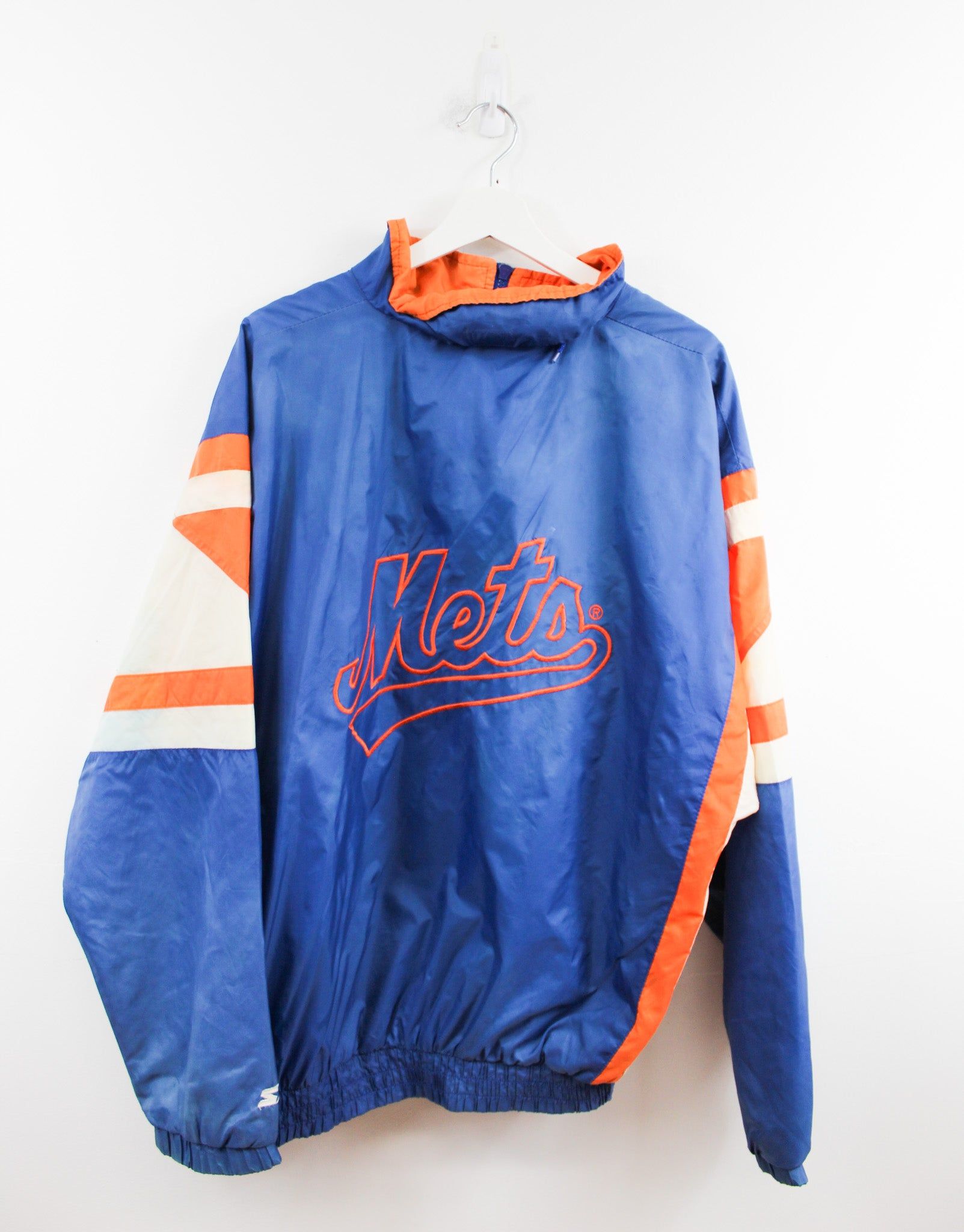 Vintage Starter X MLB Mets Zip Up Windbreaker sold by HG Vintage product image thumbnail 3