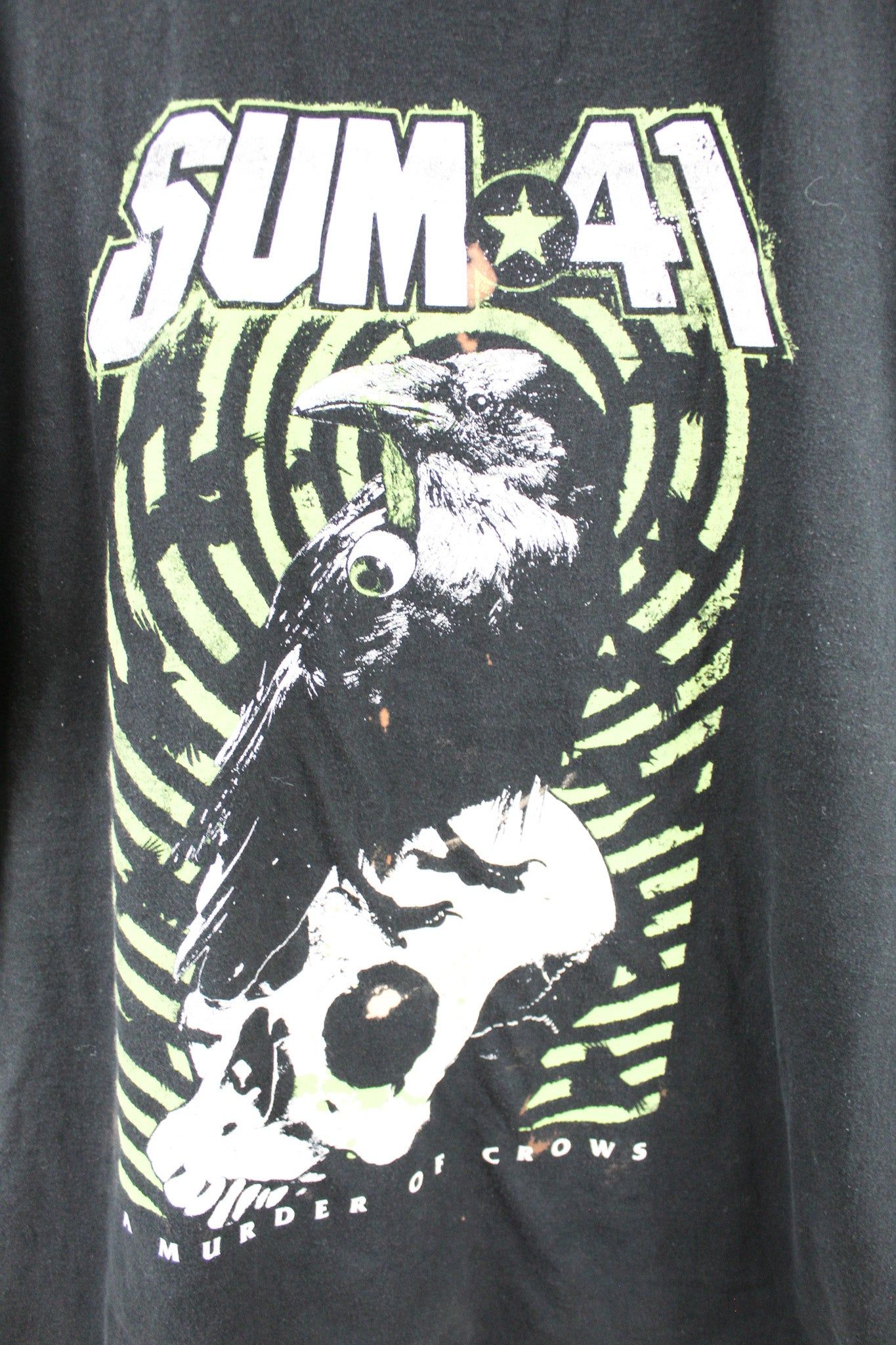 Sum 41 A Murder Of Crows Logo Tee sold by HG Vintage product image thumbnail 2