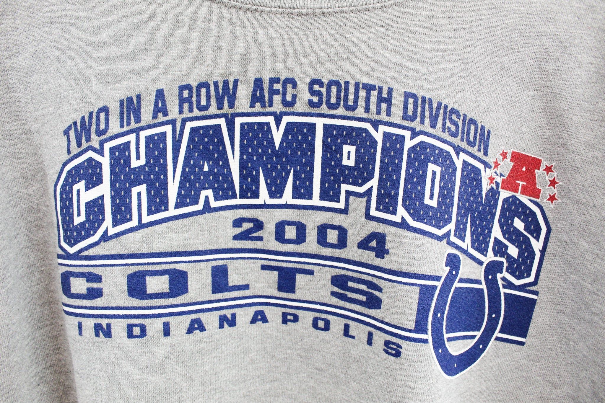 Vintage 04' Indianapolis Colts AFC Champ Crewneck sold by HG Vintage product image thumbnail 2