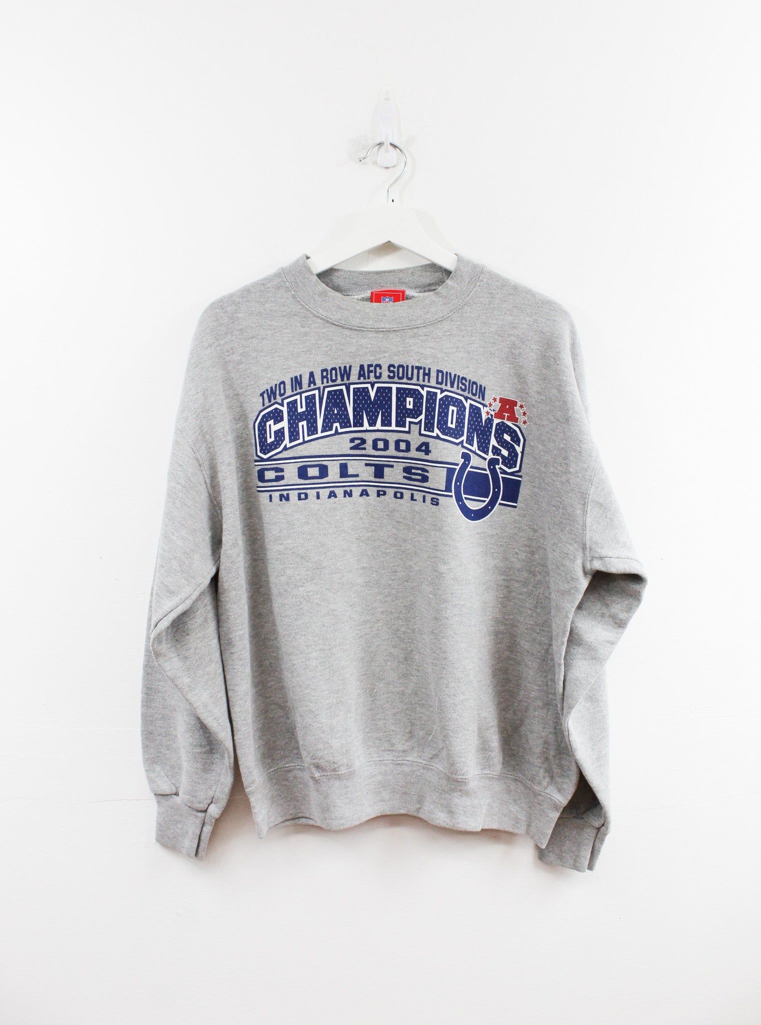 Vintage 04' Indianapolis Colts AFC Champ Crewneck sold by HG Vintage