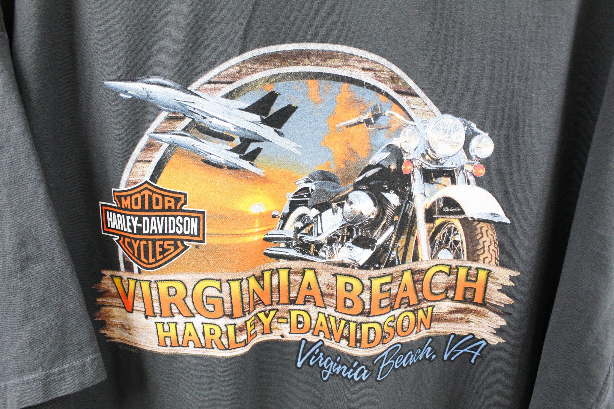 Harley Davidson Virginia Beach Tee sold by HG Vintage product image thumbnail 4