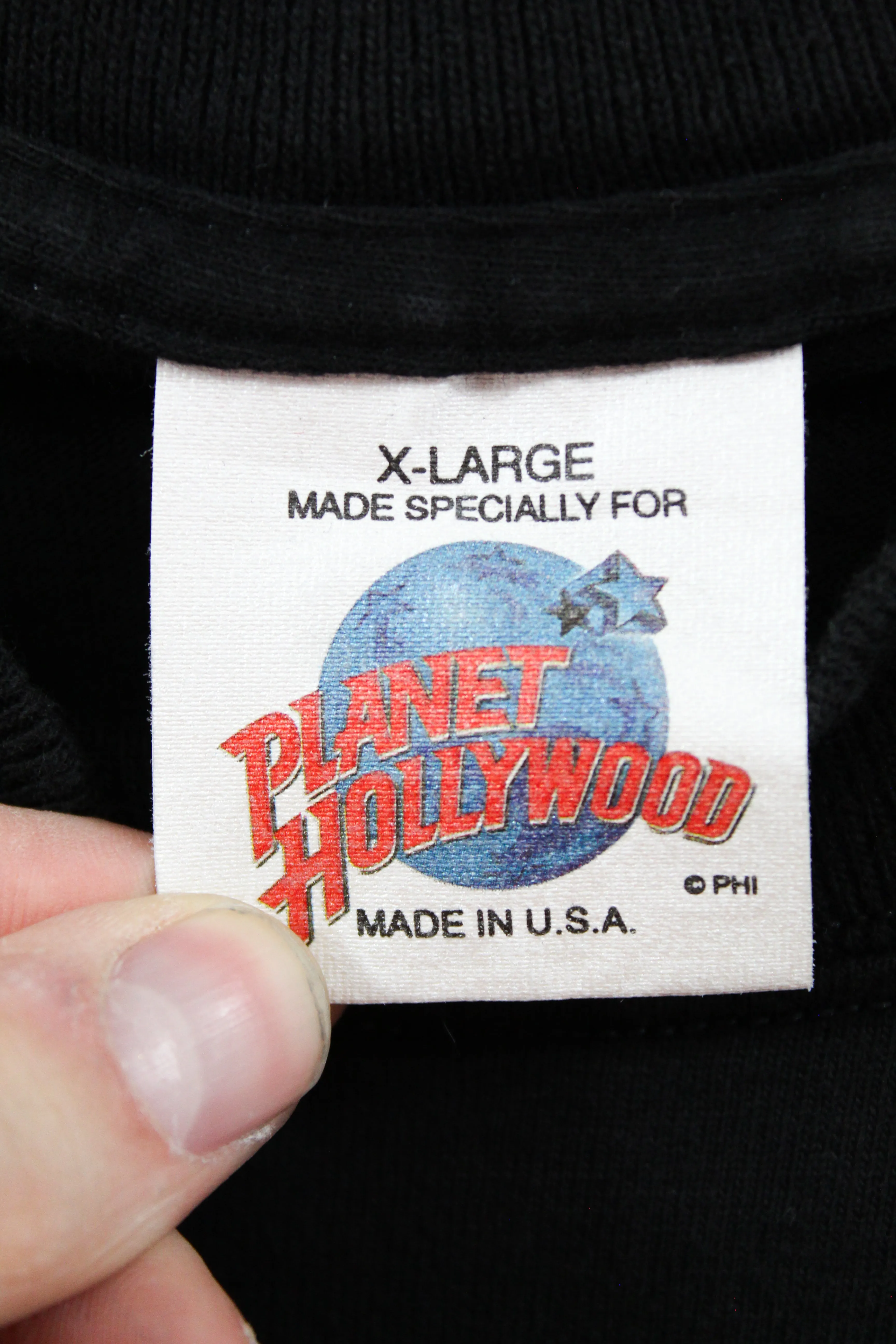 Z - Vintage Planet Hollywood Embroidered Logo Tee sold by HG Vintage product image thumbnail 3