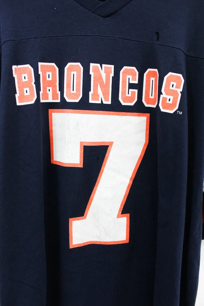 Z - Vintage Single Stitch Logo 7 90s NFL Denver Broncos Jersey Tee sold by HG Vintage product image thumbnail 2