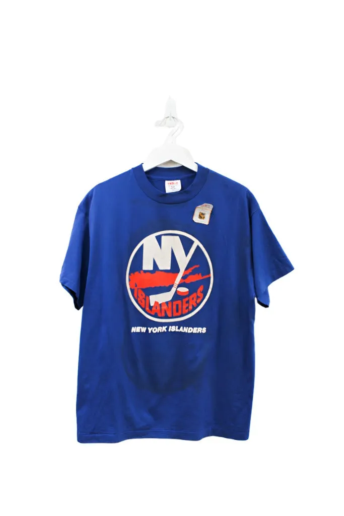 Z - Vintage Single Stitch Made In The USA CCM NHL New York Islander Logo Tee sold by HG Vintage