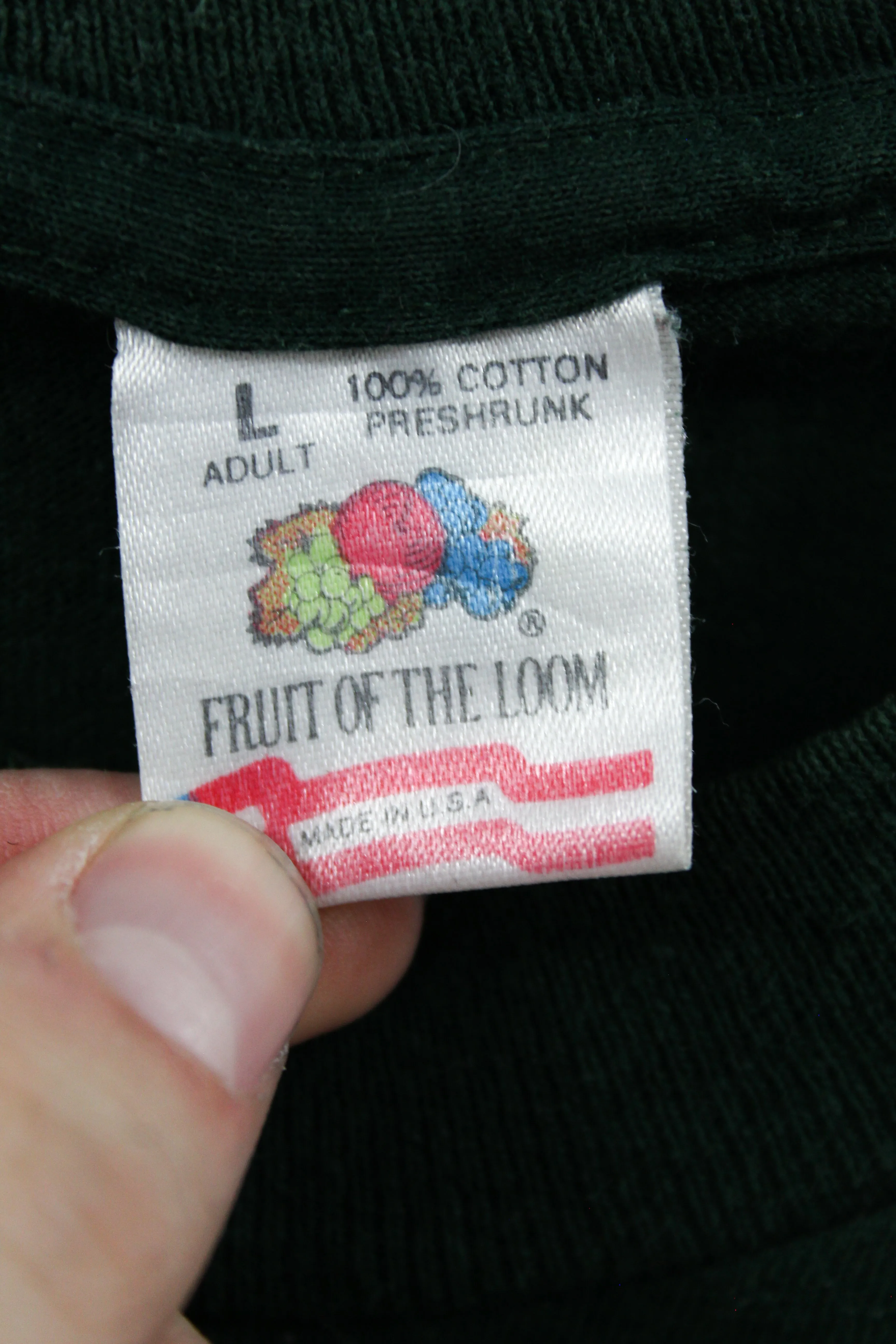 Z - Vintage Single Stitch Alaska Map & Animals Fruit Of The Loom Tag Tee sold by HG Vintage product image thumbnail 3