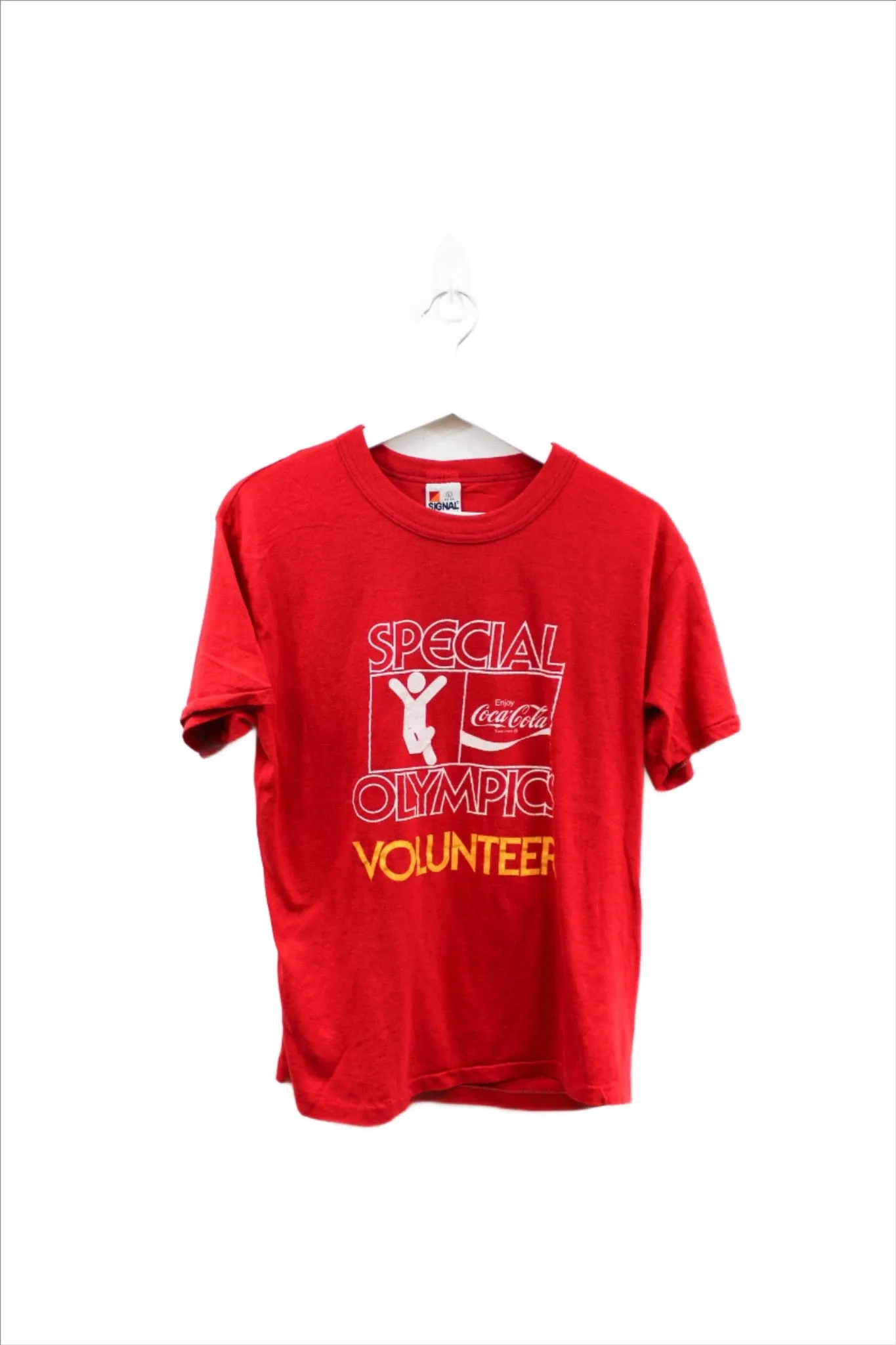X - Vintage Single Stitch Coca Cola Special Olympics Volunteer Tee sold by HG Vintage