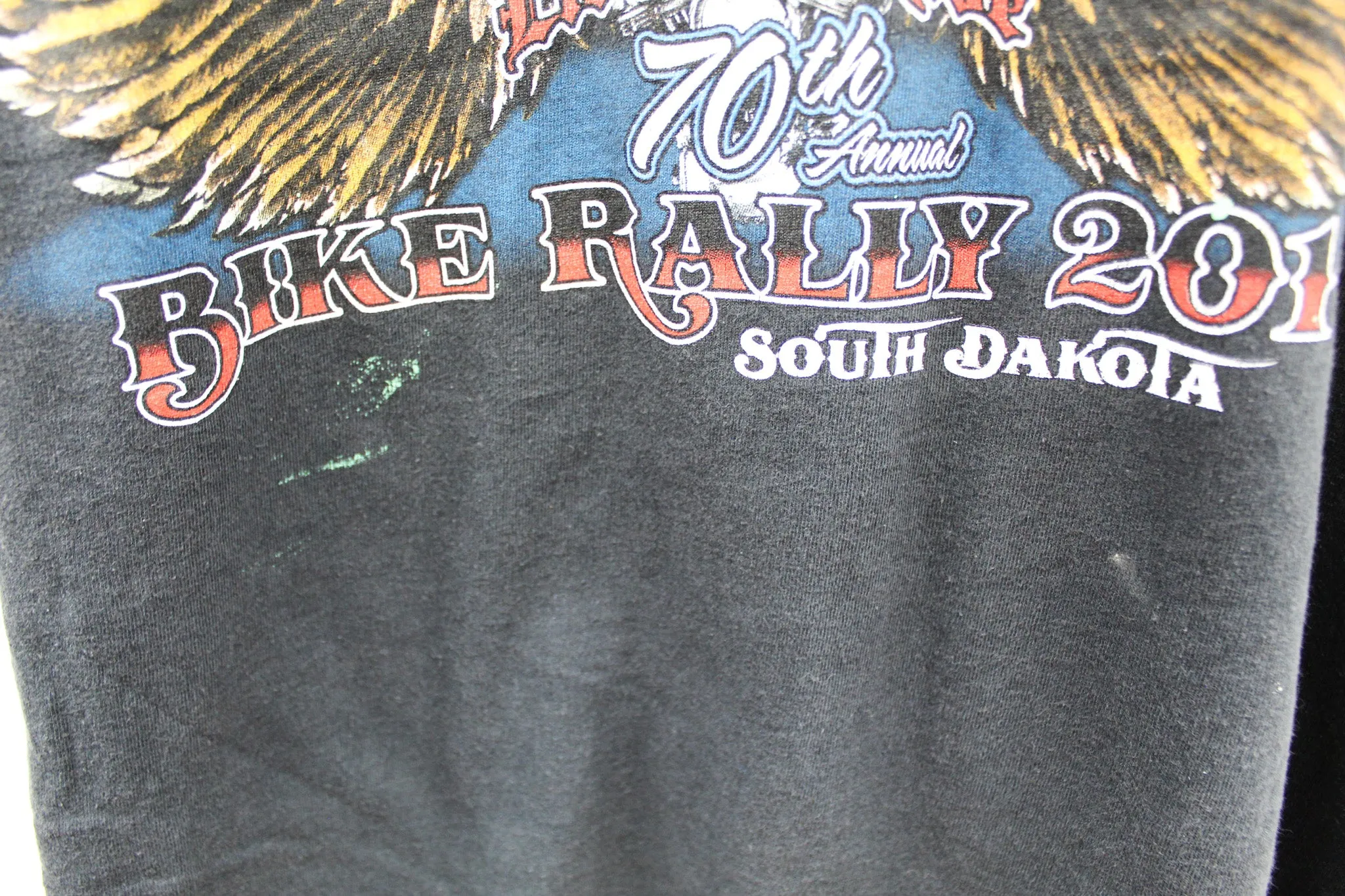 X - 2010 Sturgis Bike Week 70th Anniversary Tee sold by HG Vintage product image thumbnail 3