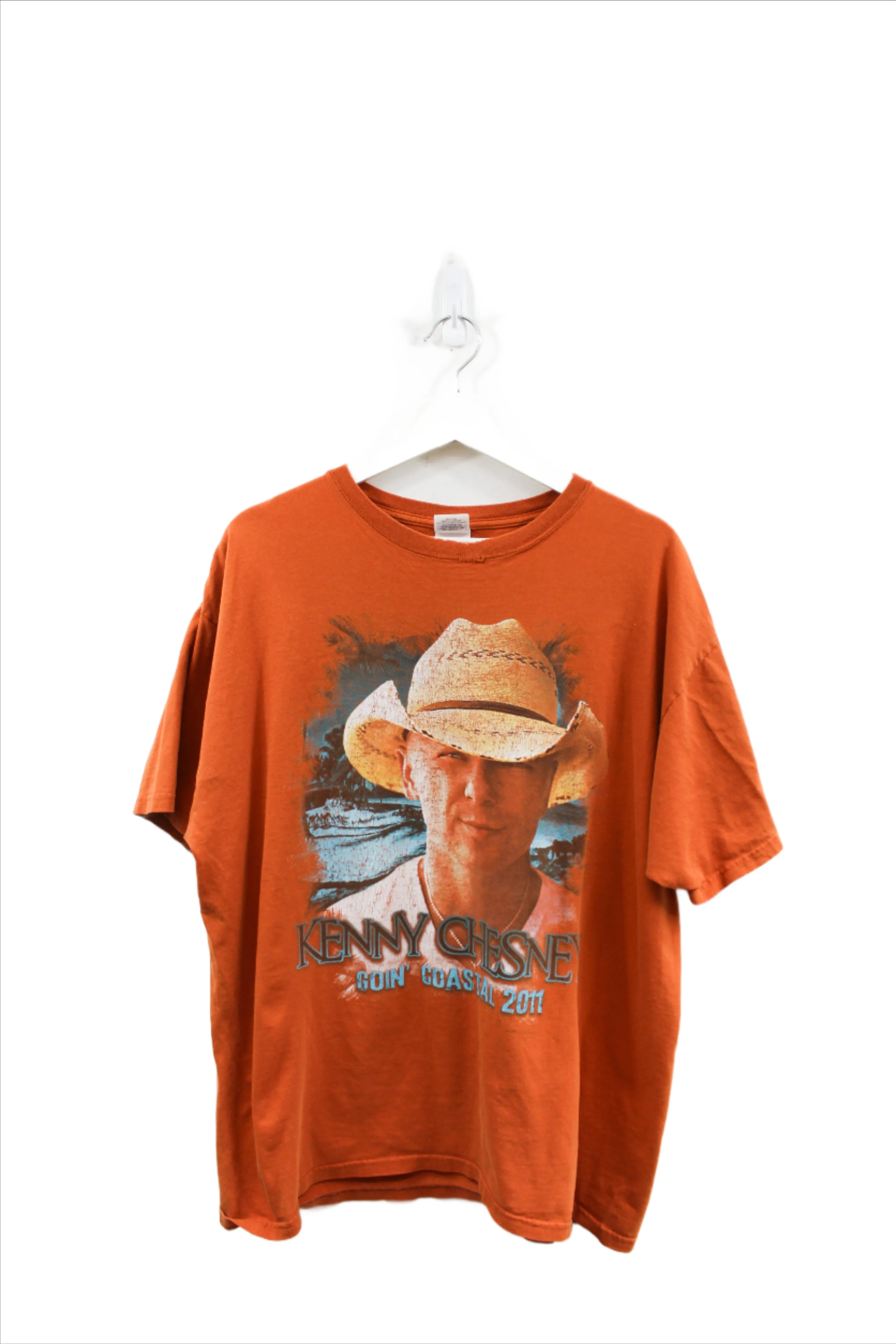 X - 2011 Kenny Chesney Goin' Coastal Picture Tee sold by HG Vintage