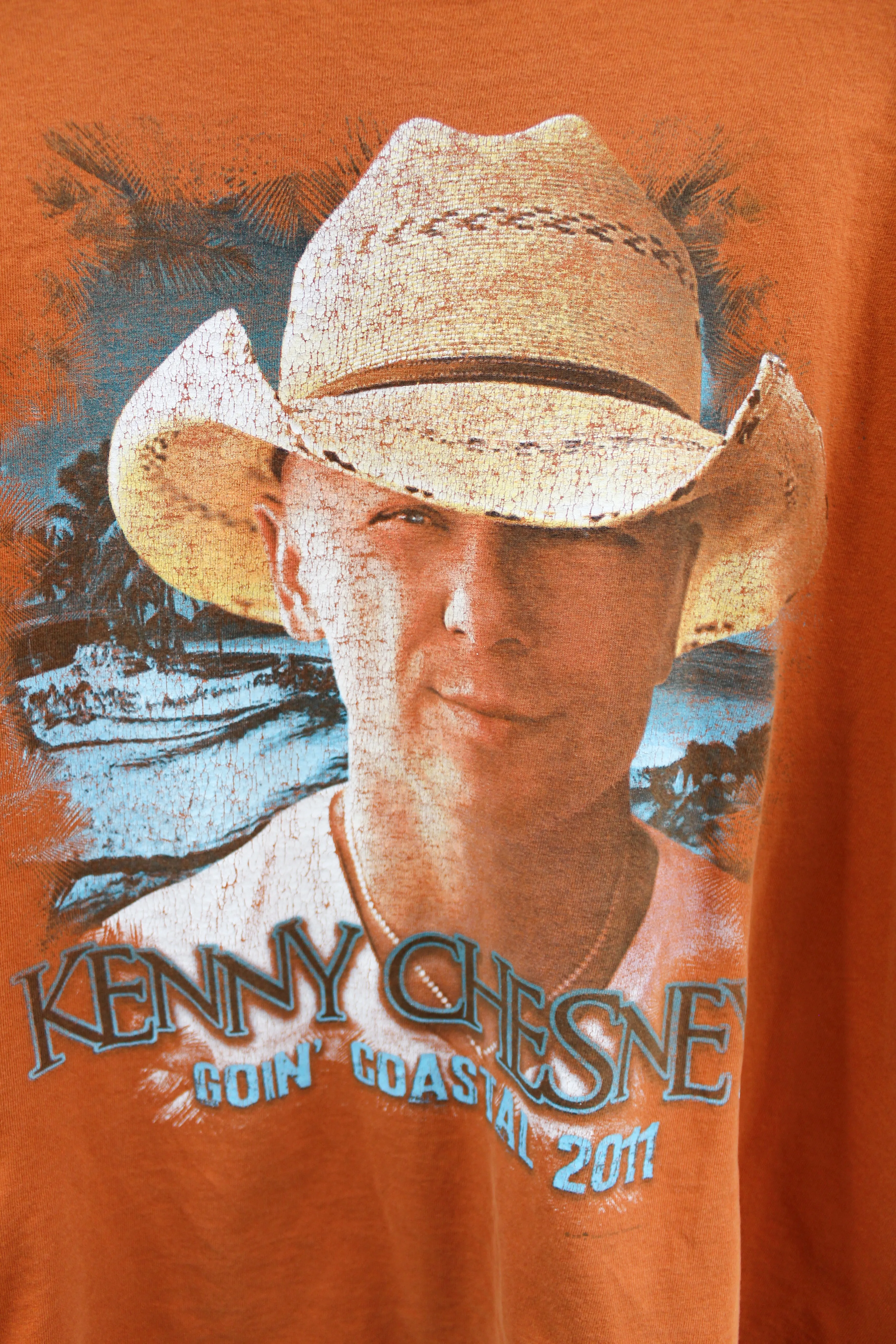 X - 2011 Kenny Chesney Goin' Coastal Picture Tee sold by HG Vintage product image thumbnail 2