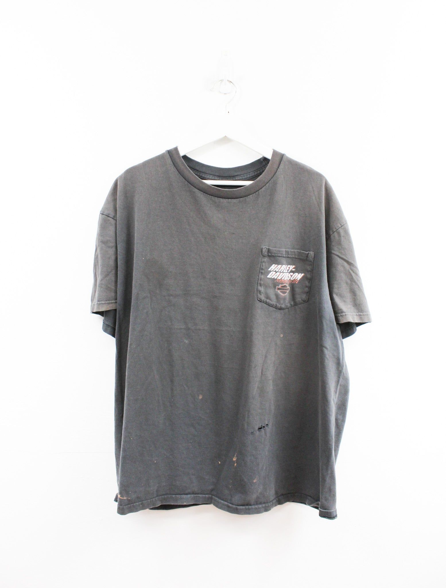 Vintage 2010 Harley Davidson Darlington MD Pocket Tee sold by HG Vintage