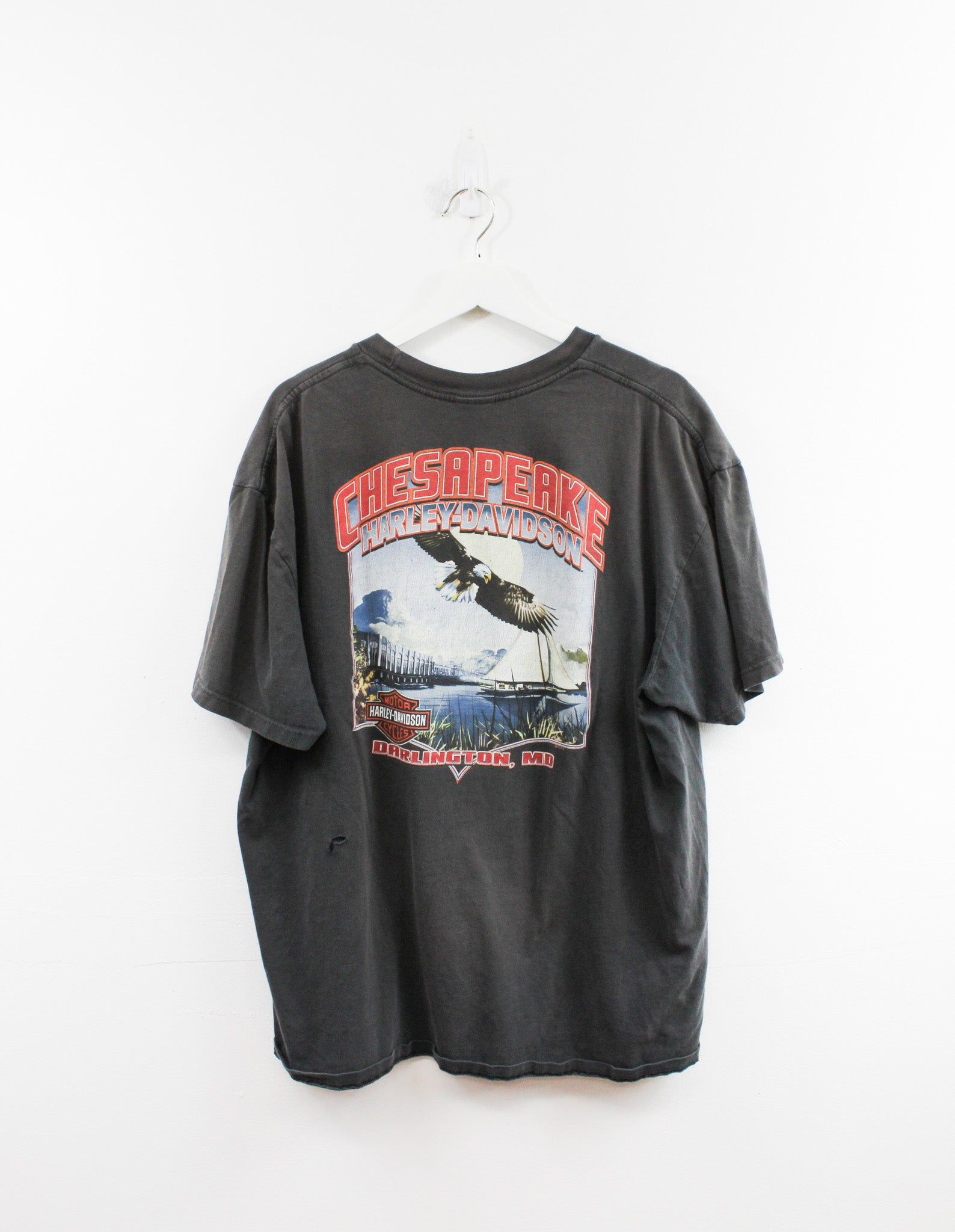 Vintage 2010 Harley Davidson Darlington MD Pocket Tee sold by HG Vintage product image thumbnail 3