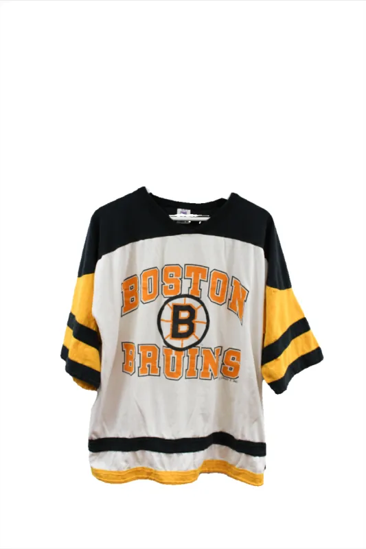 X - Vintage NHL Logo 7 Boston Bruins Jersey Tee made by NHL