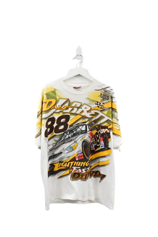 Z- Vintage Nascar Robert Yates Racing UPS All Over Print Chase Authentic Tee sold by HG Vintage
