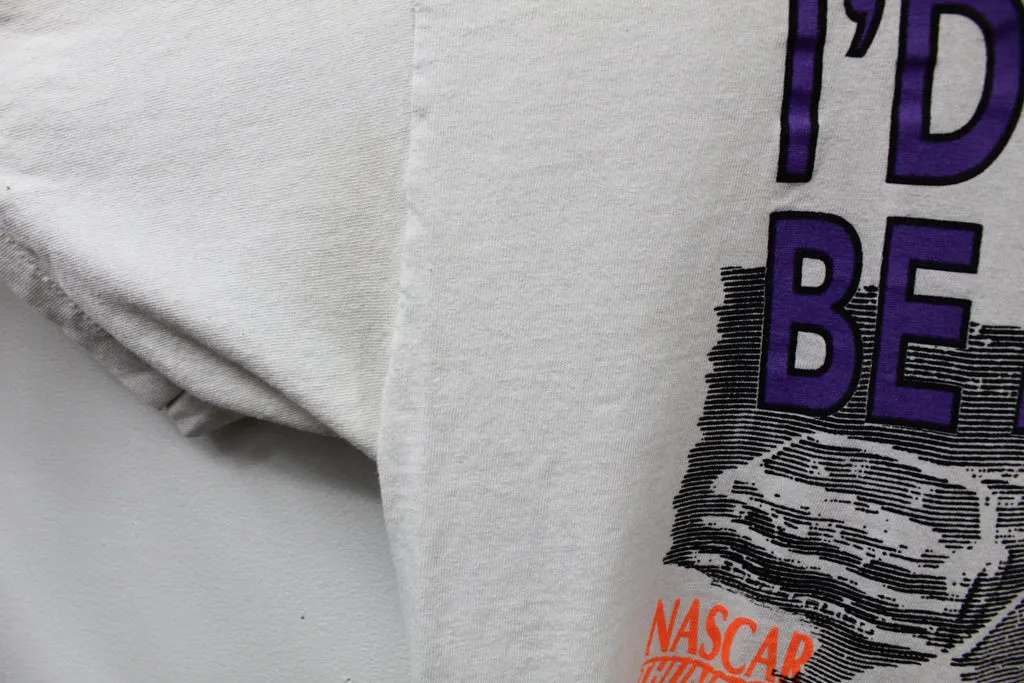 Z - Vintage Single Stitch 1992 Nascar I'd Rather Be Racing Tee sold by HG Vintage product image thumbnail 5