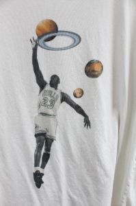 Michael Jordan Planet Basketball Tee sold by HG Vintage