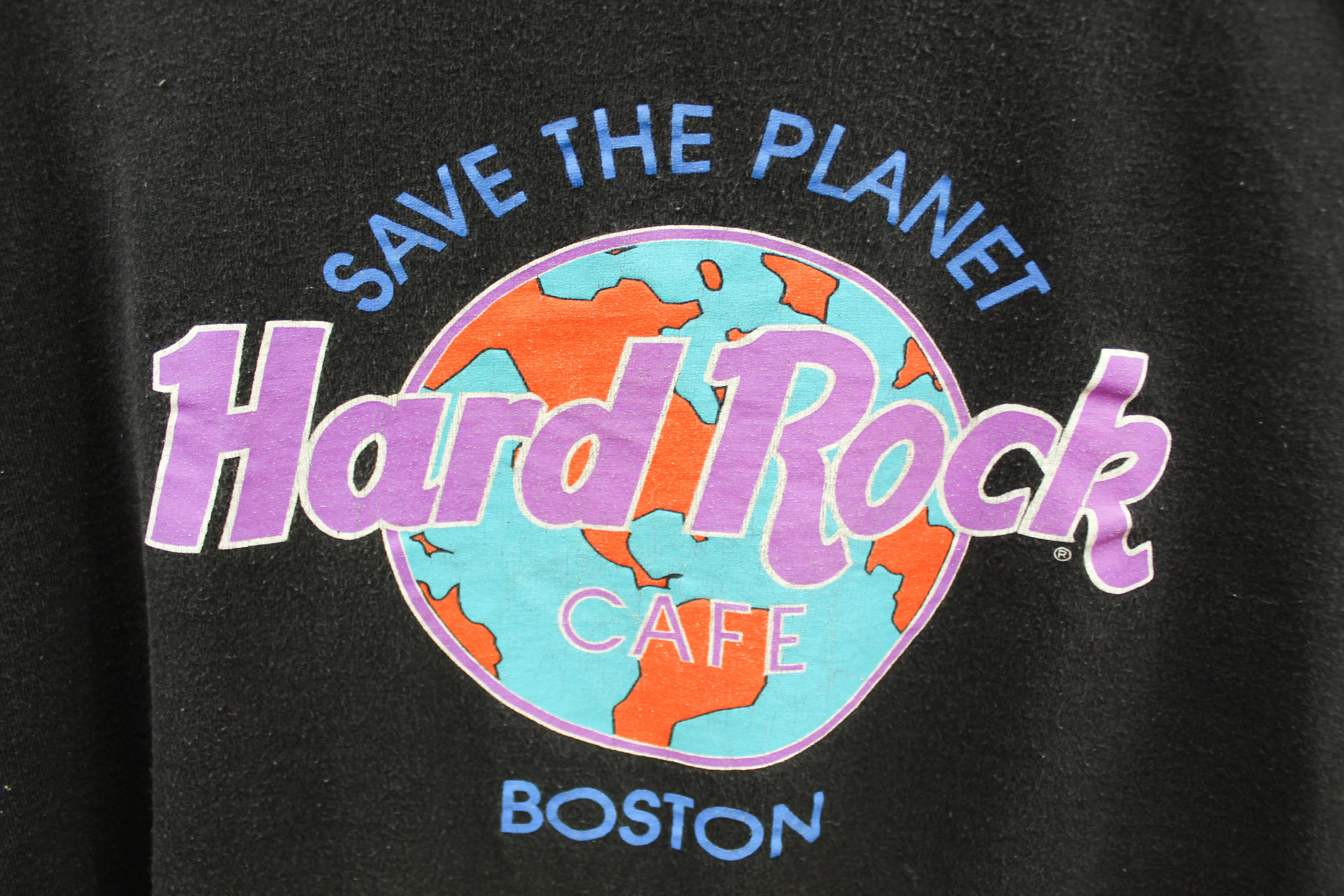 Z - Vintage Single Stitch Hard Rock Cafe Boston Logo Tee sold by HG Vintage product image thumbnail 2