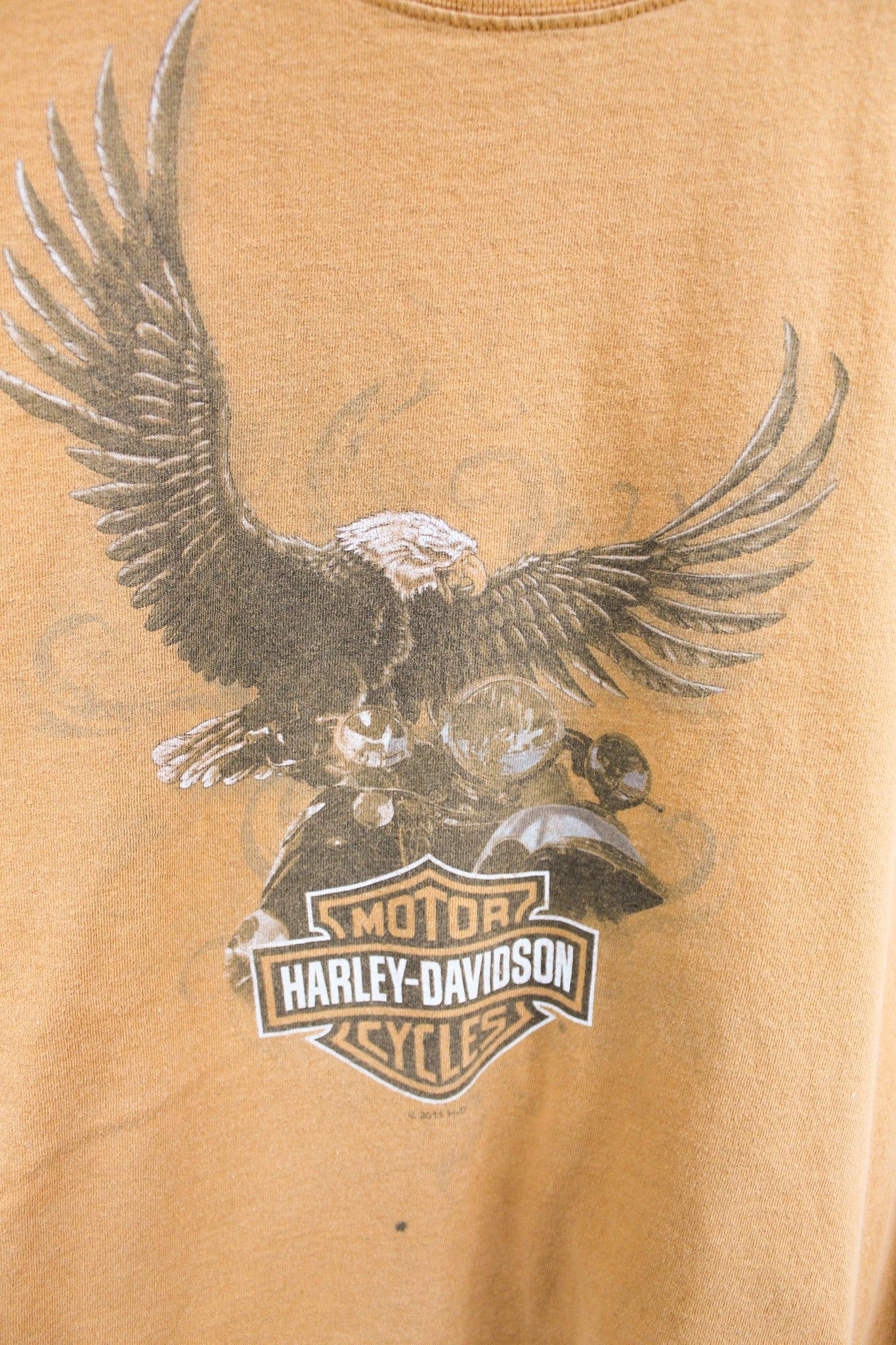 Harley Davidson Eagle On Motorcycle San Francisco Tee sold by HG Vintage product image thumbnail 2