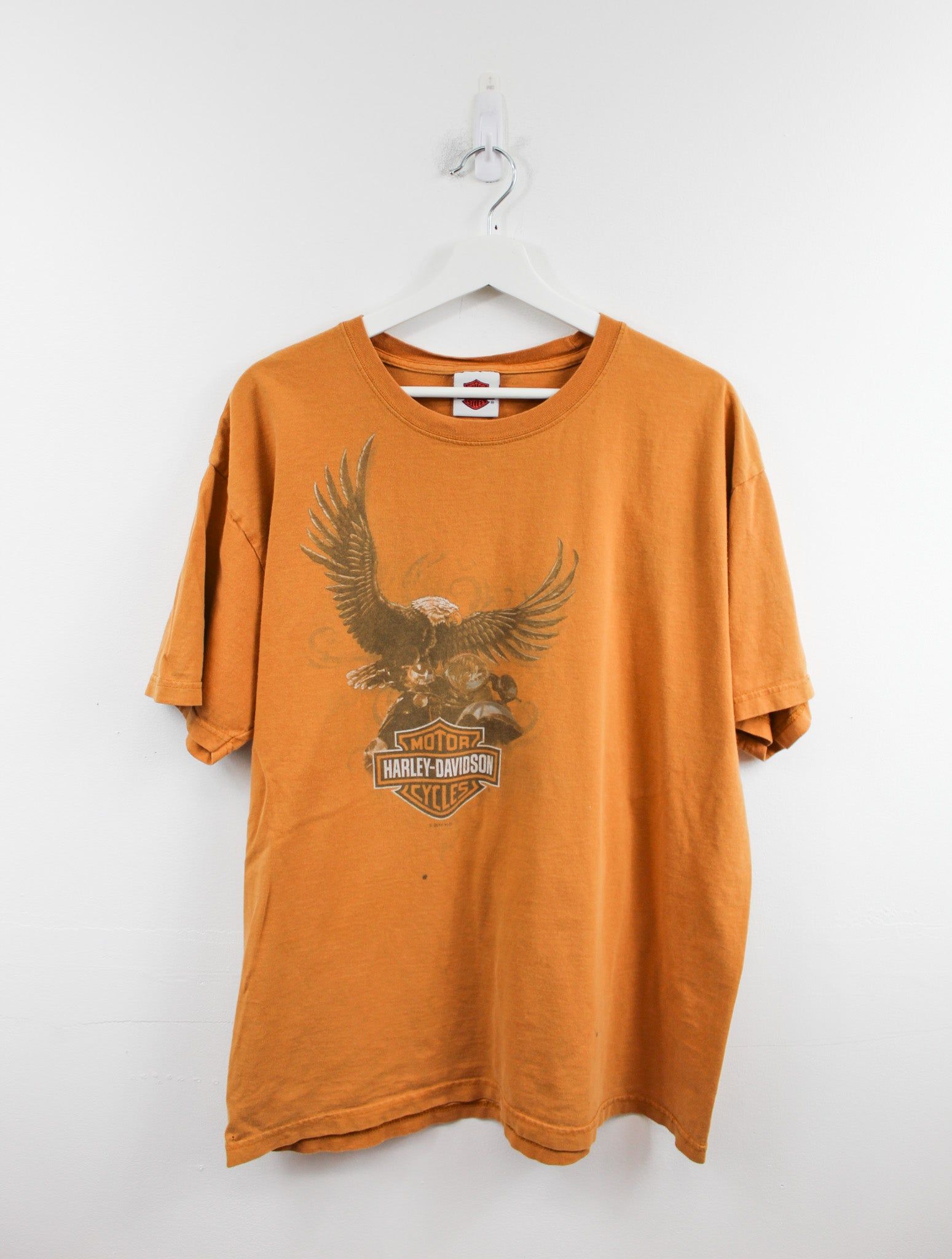 Harley Davidson Eagle On Motorcycle San Francisco Tee sold by HG Vintage