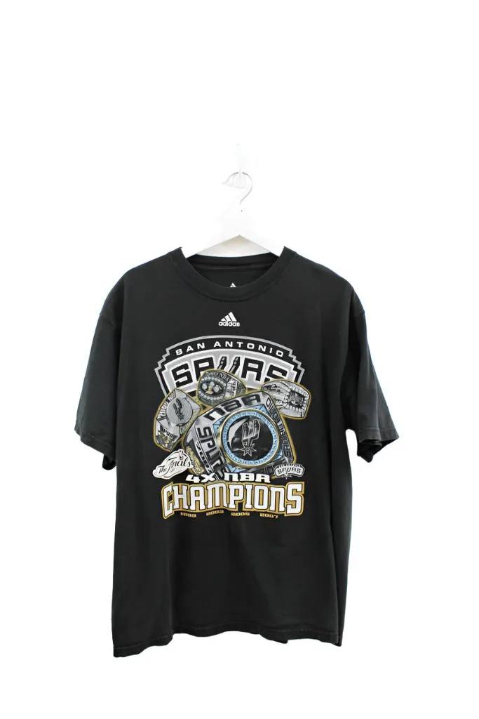Z - Adidas NBA 2007 San Antonio Spurs Champions Tee sold by HG Vintage