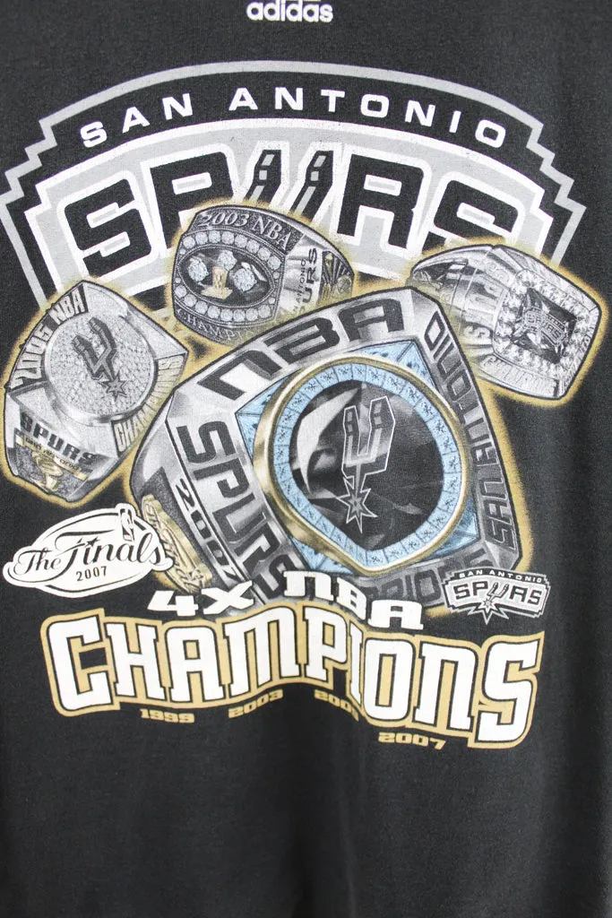 Z - Adidas NBA 2007 San Antonio Spurs Champions Tee sold by HG Vintage product image thumbnail 2