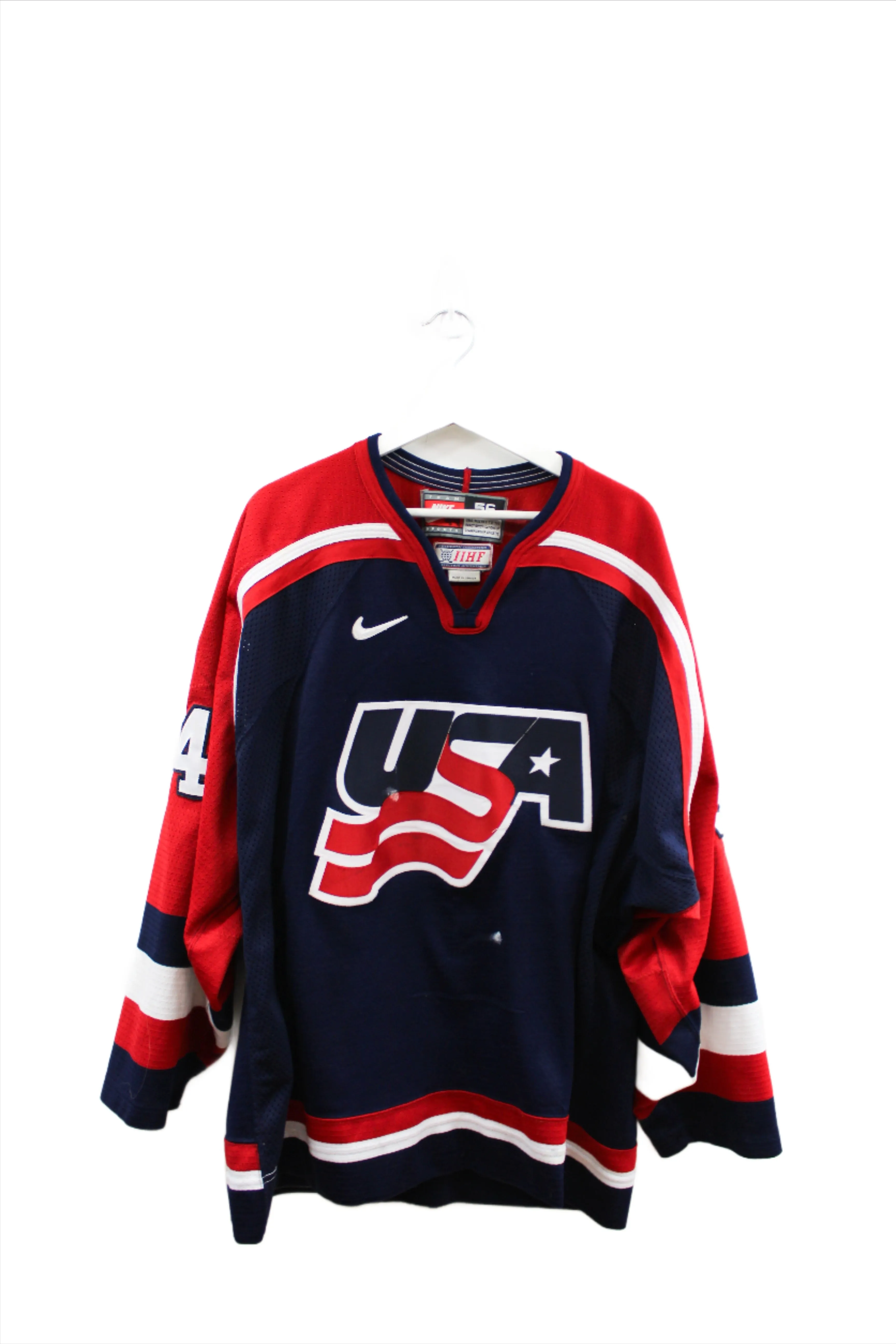 X - Vintage IIHF Team USA #93 Hockey Jersey sold by HG Vintage