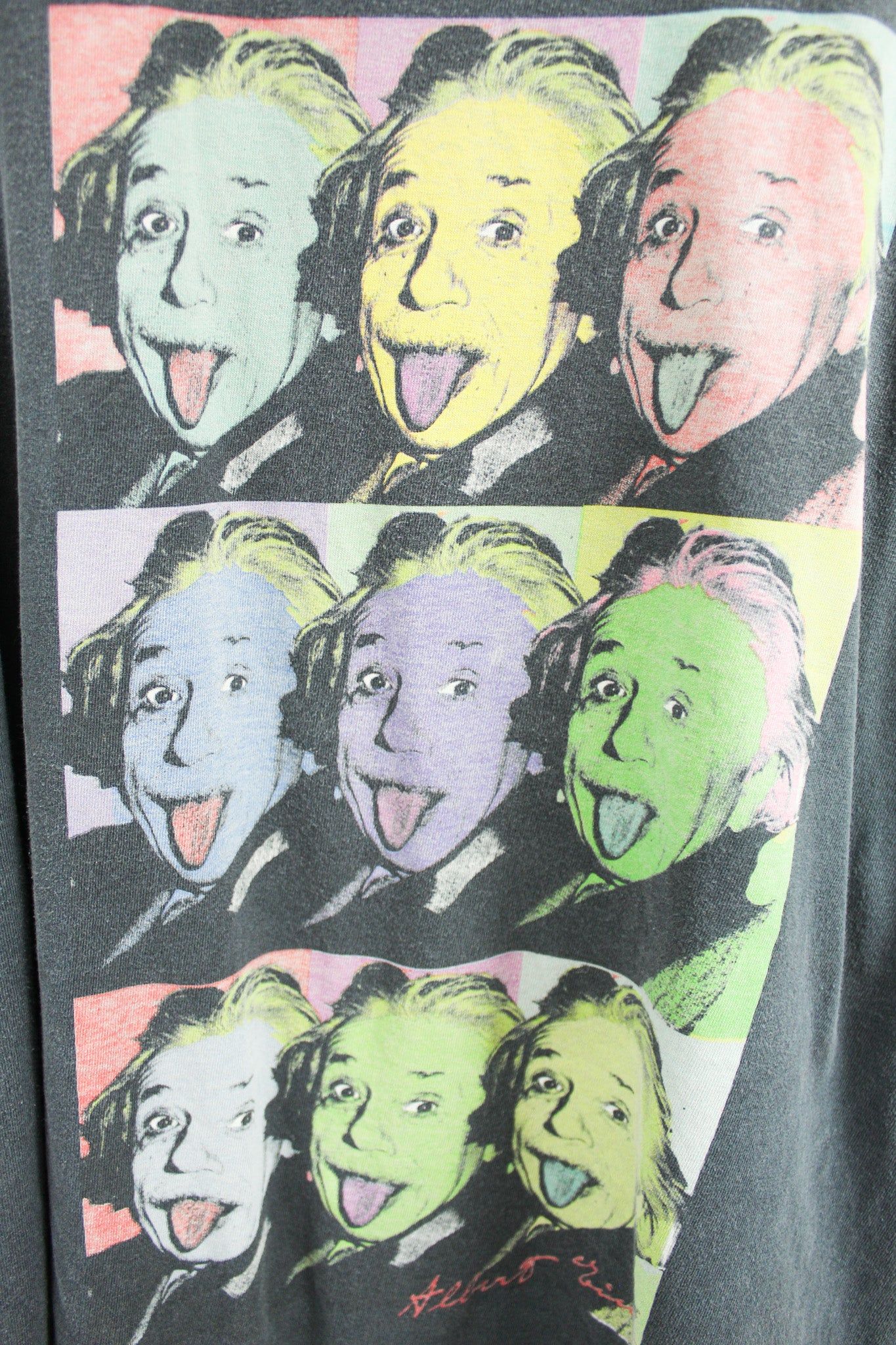 Albert Einstein Collage Tee sold by HG Vintage product image thumbnail 2
