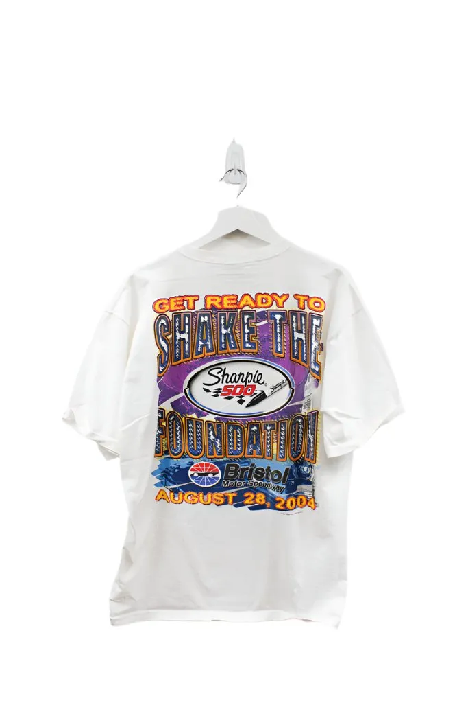 Z- Vintage 2004 Nascar Sharpie 500 Bristol Motor Speedway Tee sold by HG Vintage product image thumbnail 4