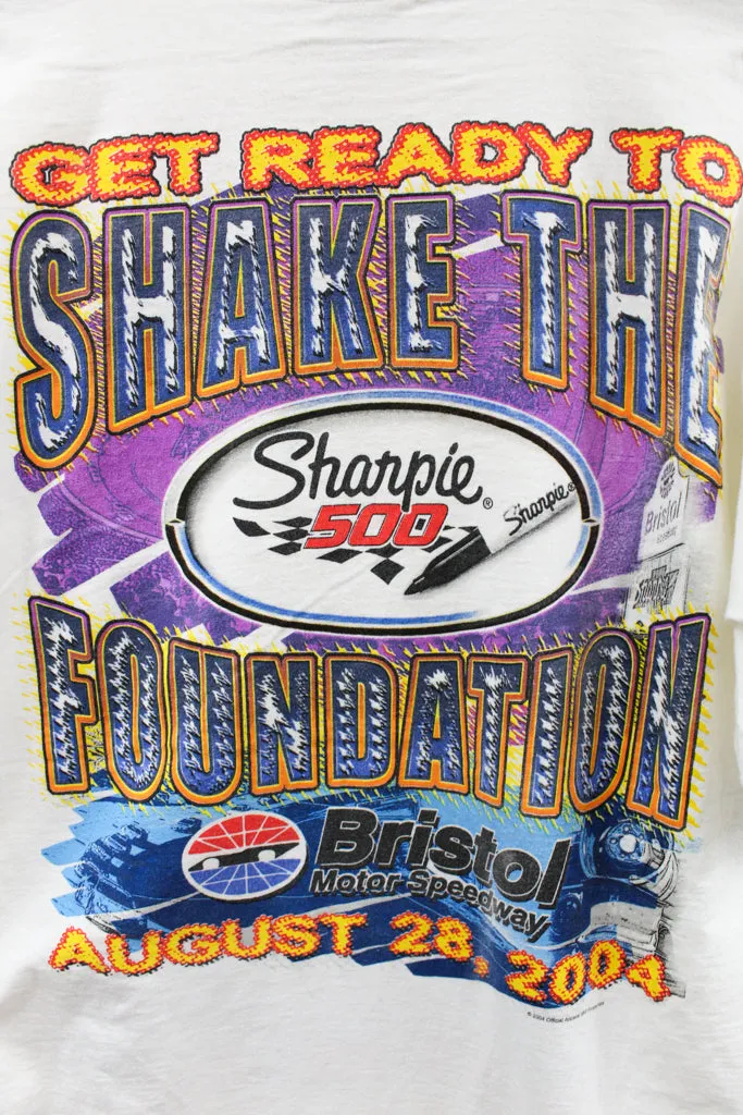 Z- Vintage 2004 Nascar Sharpie 500 Bristol Motor Speedway Tee sold by HG Vintage product image thumbnail 5