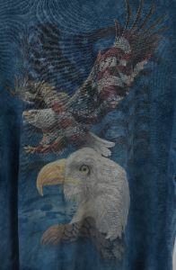 Rock, Flag and Eagle Tee sold by HG Vintage
