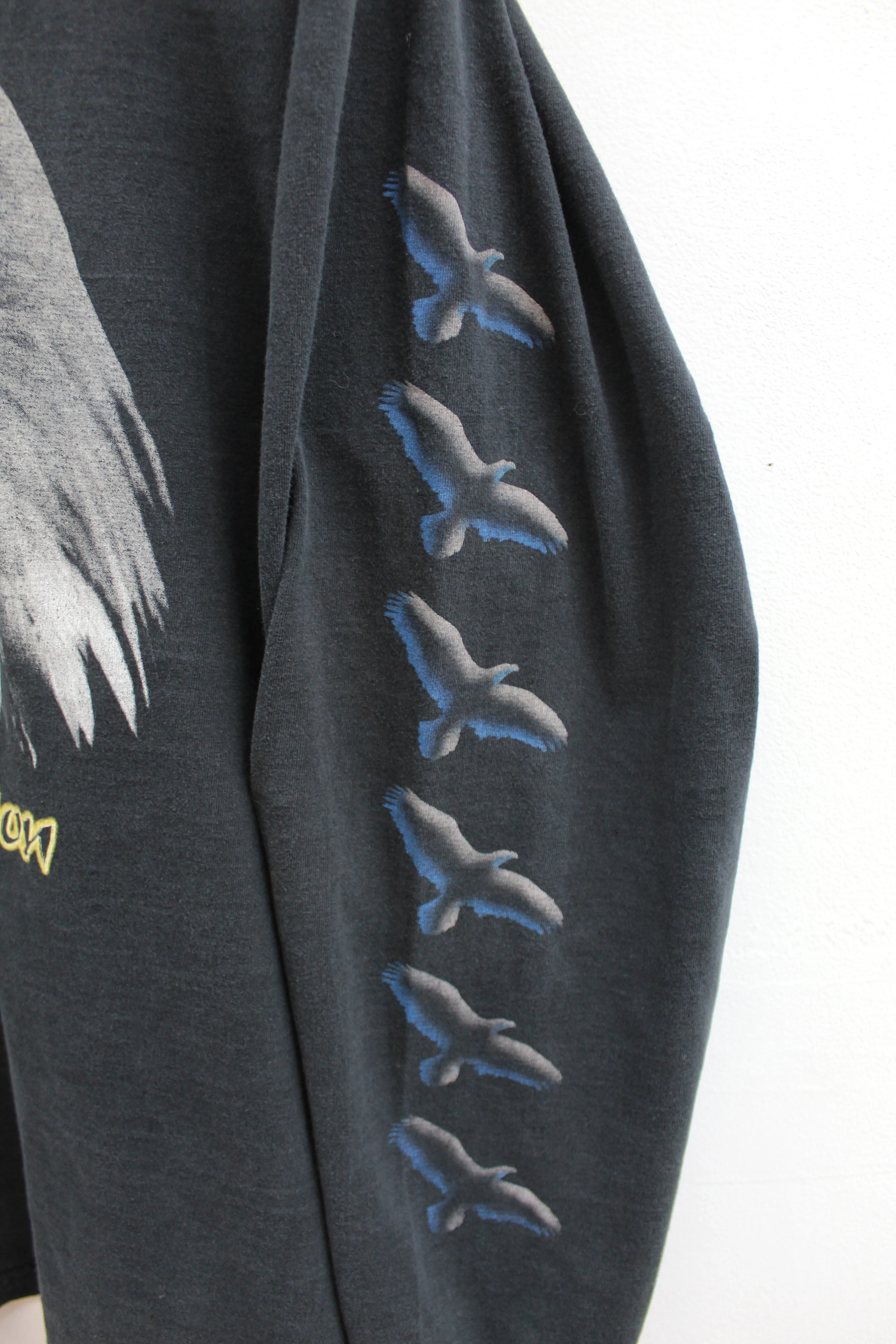 X - Vintage Night Vision Outdoor Living Eagle Long Sleeve Tee sold by HG Vintage product image thumbnail 3