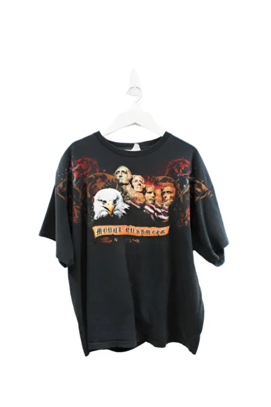 Z - Vintage Mount Rushmore & Eagle Tee sold by HG Vintage