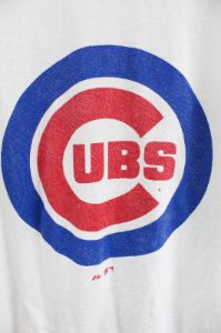 Vintage Chicago Cubs Raglan Tee sold by HG Vintage