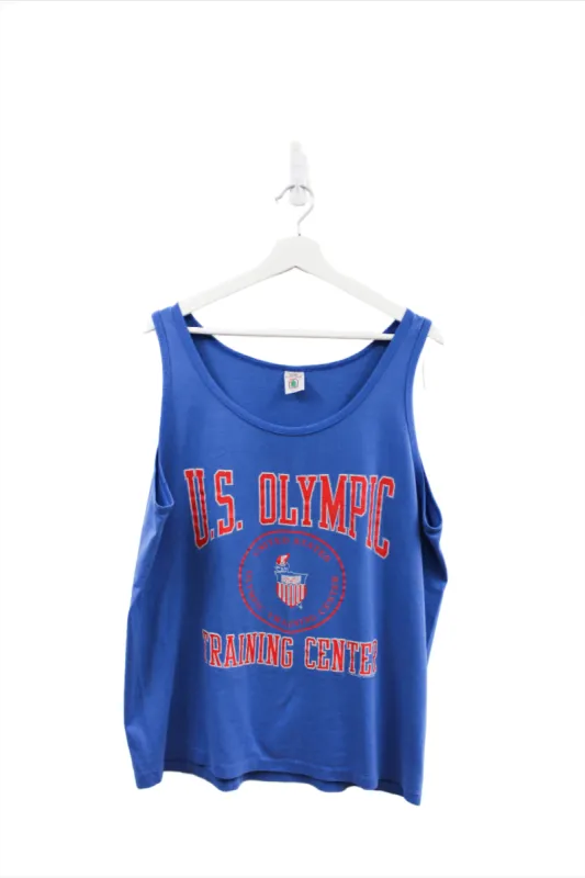 Z - Vintage 1989 US Olympics Training Center Tank Top sold by HG Vintage