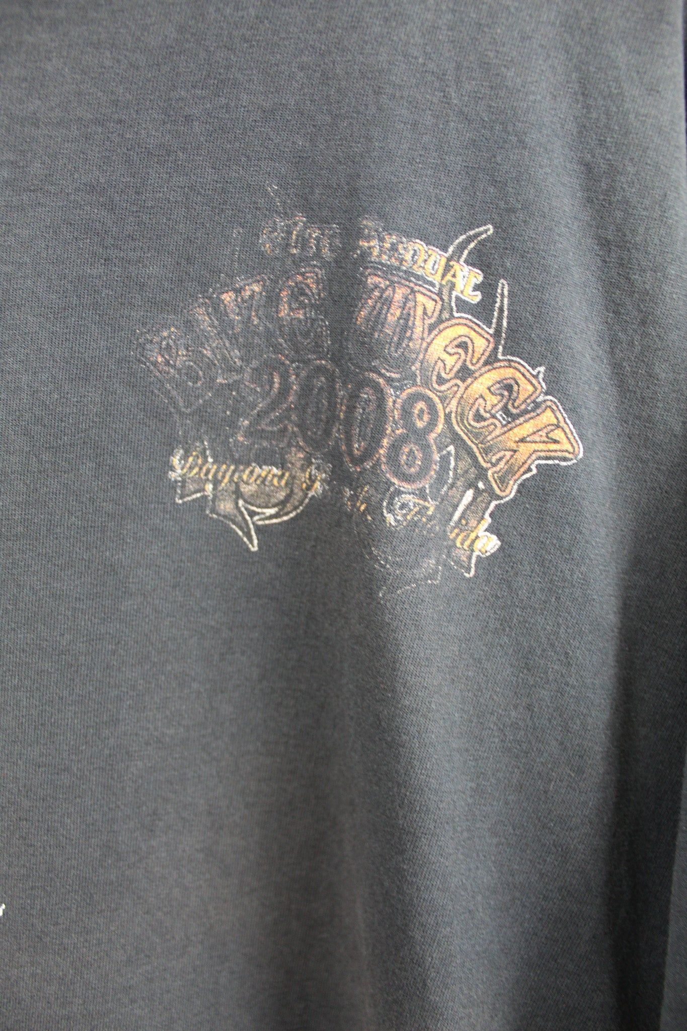 Daytona Beach 2008 Bike Week Tee sold by HG Vintage product image thumbnail 2