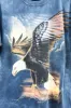 Z - 2006 The Mountain American Flag & Eagle On Branch Tie Dye Tee sold by HG Vintage