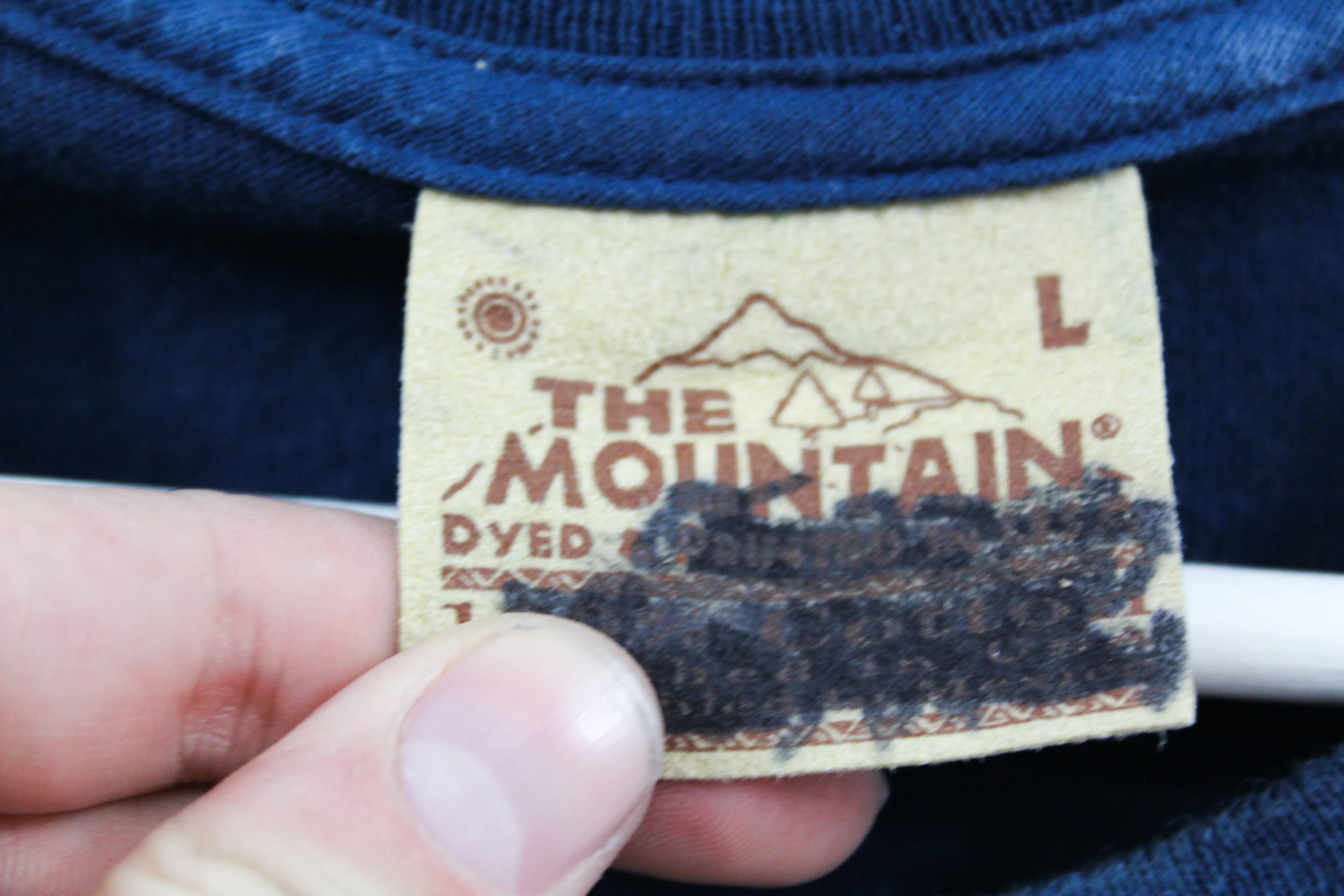 Z - 2006 The Mountain American Flag & Eagle On Branch Tie Dye Tee sold by HG Vintage product image thumbnail 3