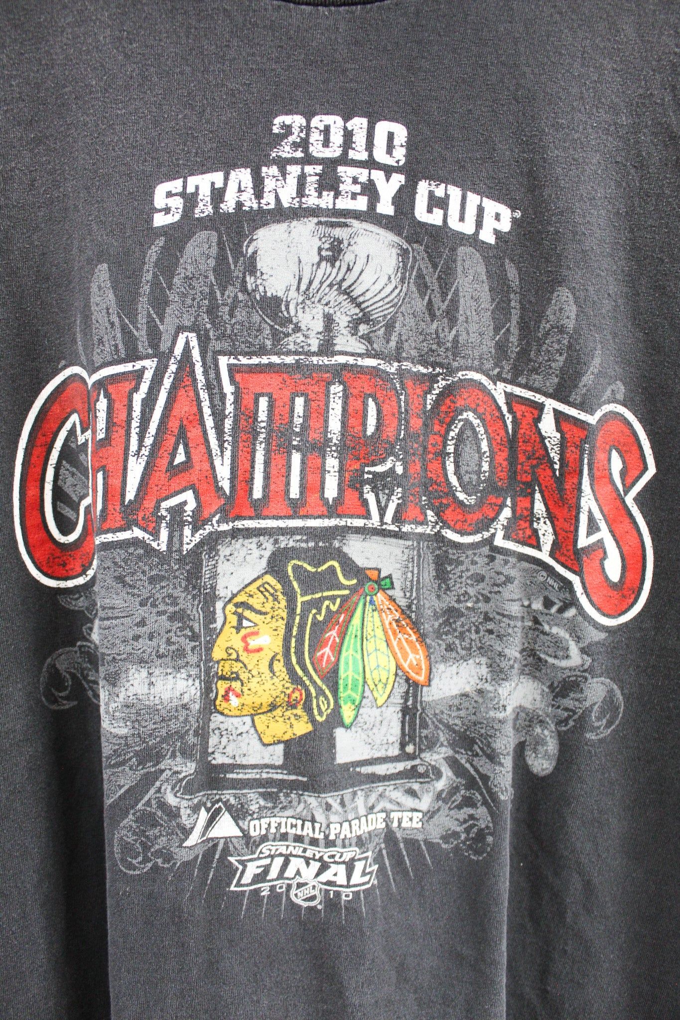 Vintage NHL Chicago Blackhawks 2010 Stanley Cup Champ Tee sold by HG Vintage product image thumbnail 2