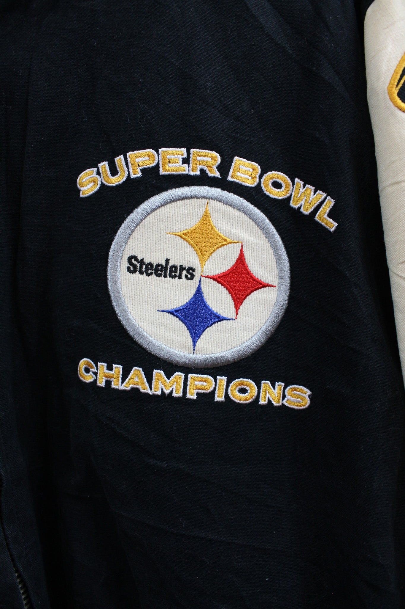 Vintage NFL Pittsburgh Steelers Zip Up Varsity Jacket sold by HG Vintage product image thumbnail 2