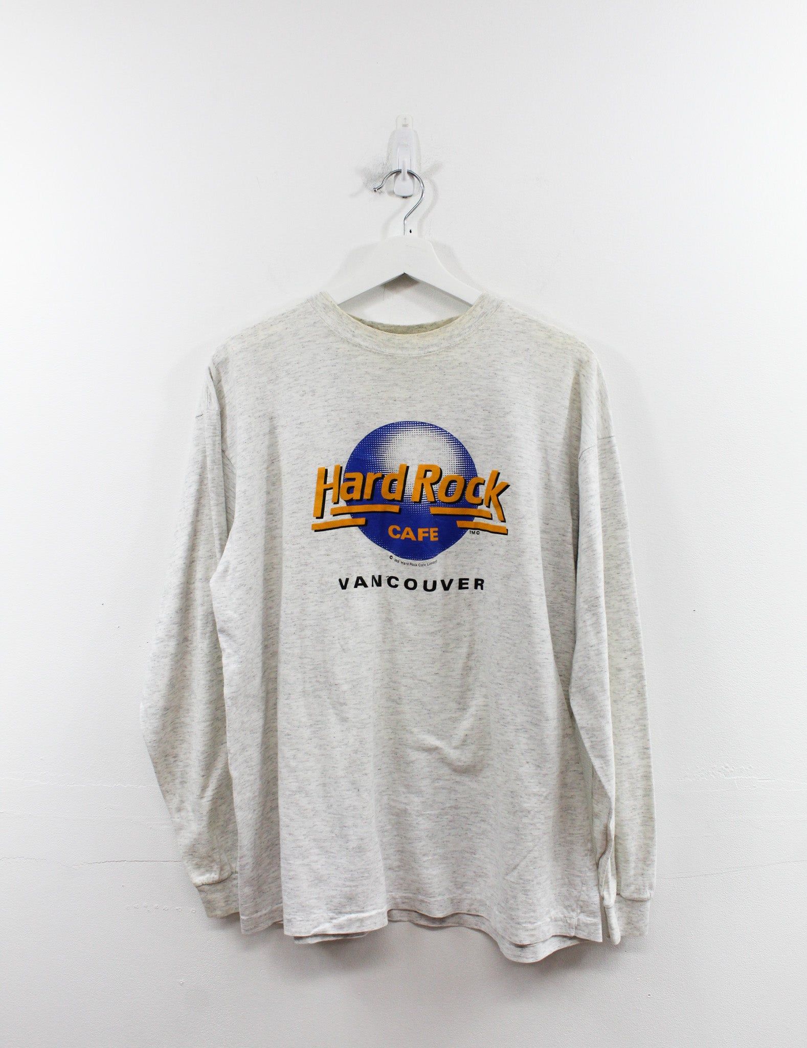 Vintage 1989 Hard Rock Cafe Vancouver Long Sleeve Tee sold by HG Vintage