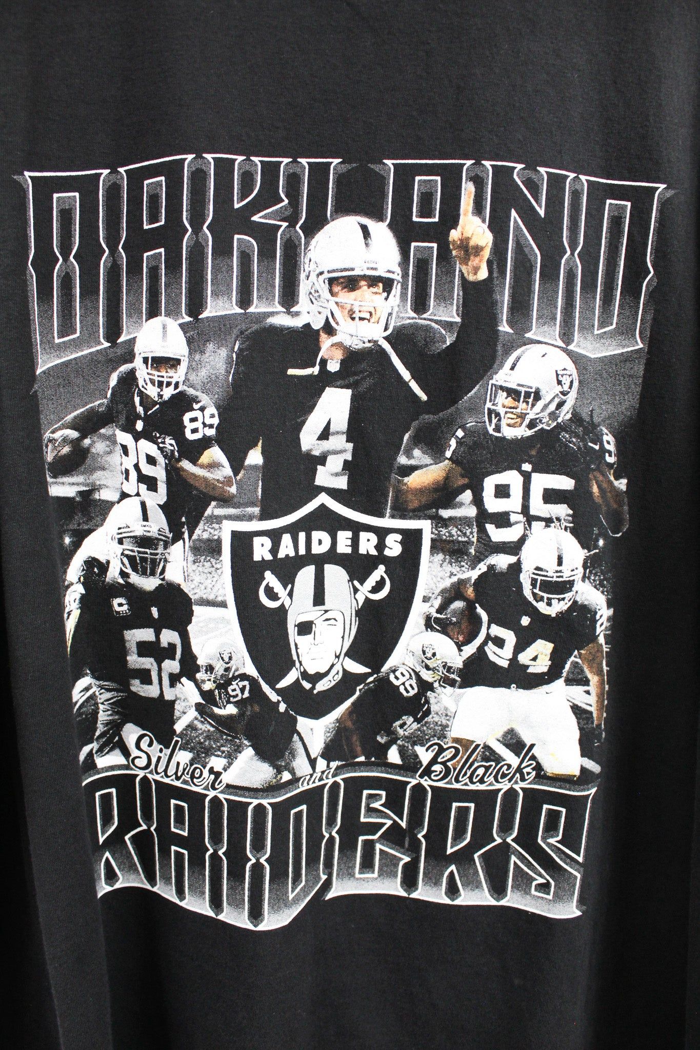NFL Oakland Raiders Team Picture Tee sold by HG Vintage product image thumbnail 2
