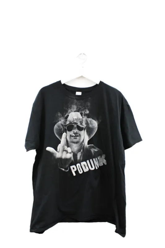 Z - Kid Rock Podunk Flipping The Bird Picture Tee sold by HG Vintage