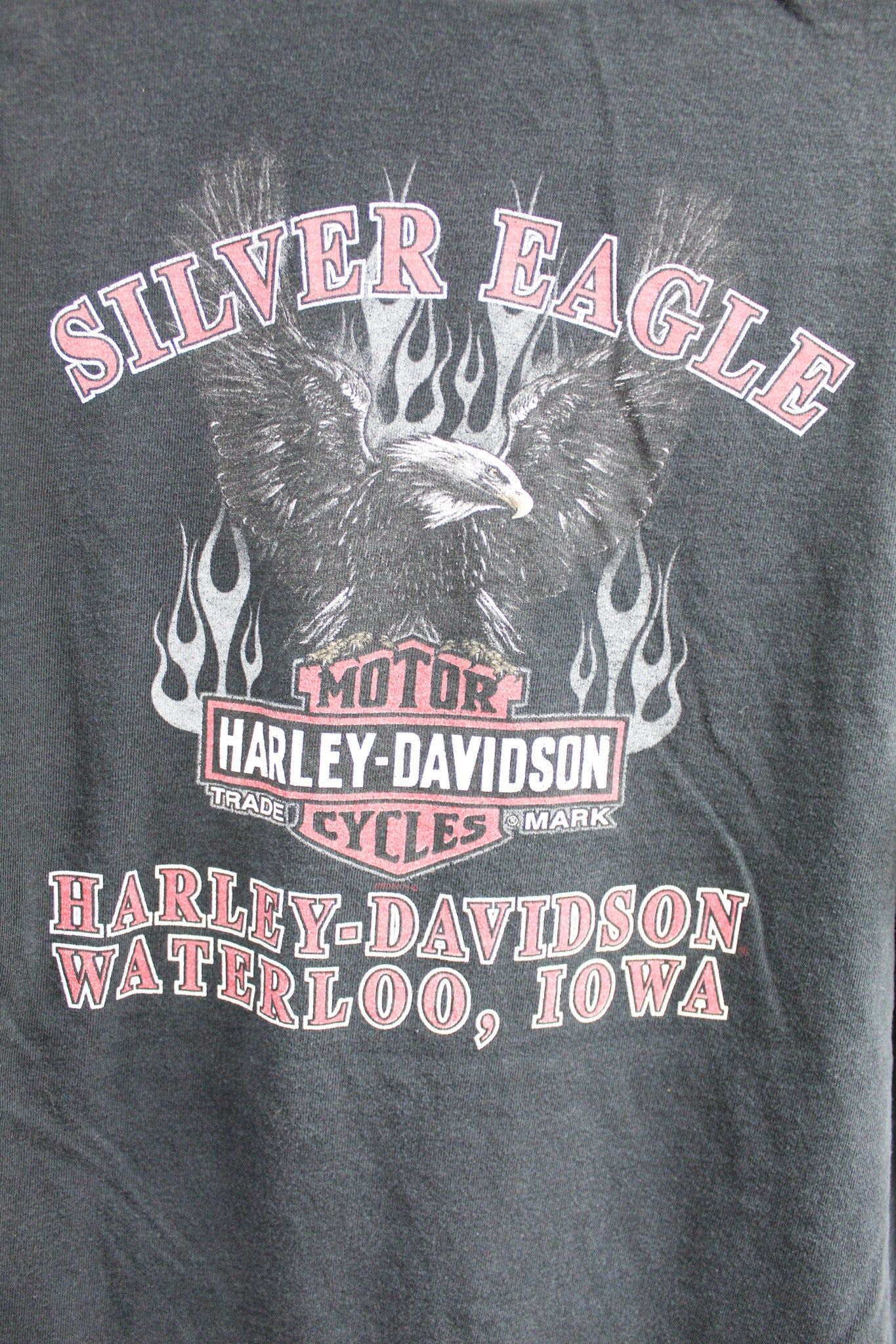 Vintage 2010 Harley Davidson Waterloo Iowa Long Sleeve Tee sold by HG Vintage product image thumbnail 4