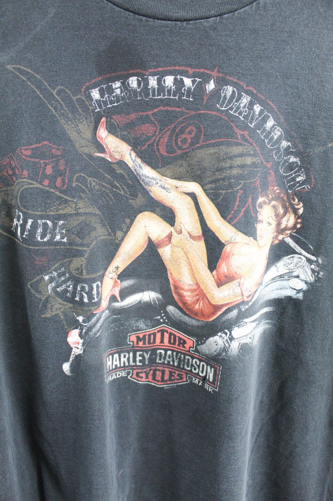 Vintage 2010 Harley Davidson Waterloo Iowa Long Sleeve Tee sold by HG Vintage product image thumbnail 2