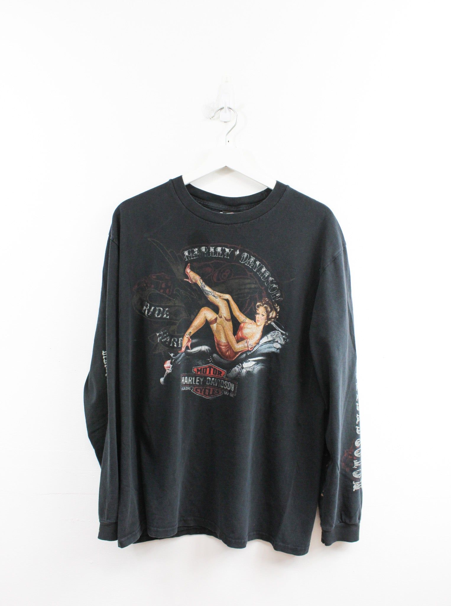 Vintage 2010 Harley Davidson Waterloo Iowa Long Sleeve Tee sold by HG Vintage