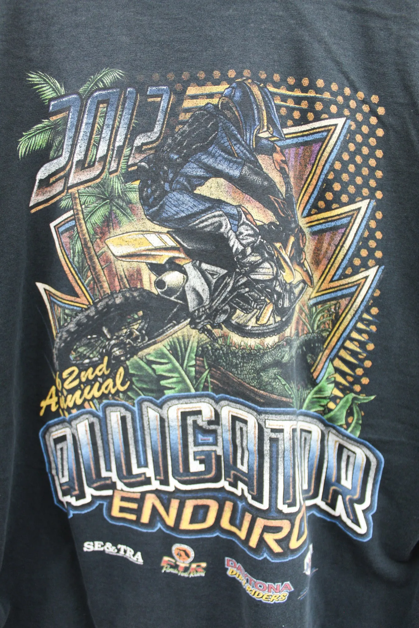 X - 2012 Alligator Enduro Motocross Graphic Tee sold by HG Vintage product image thumbnail 4