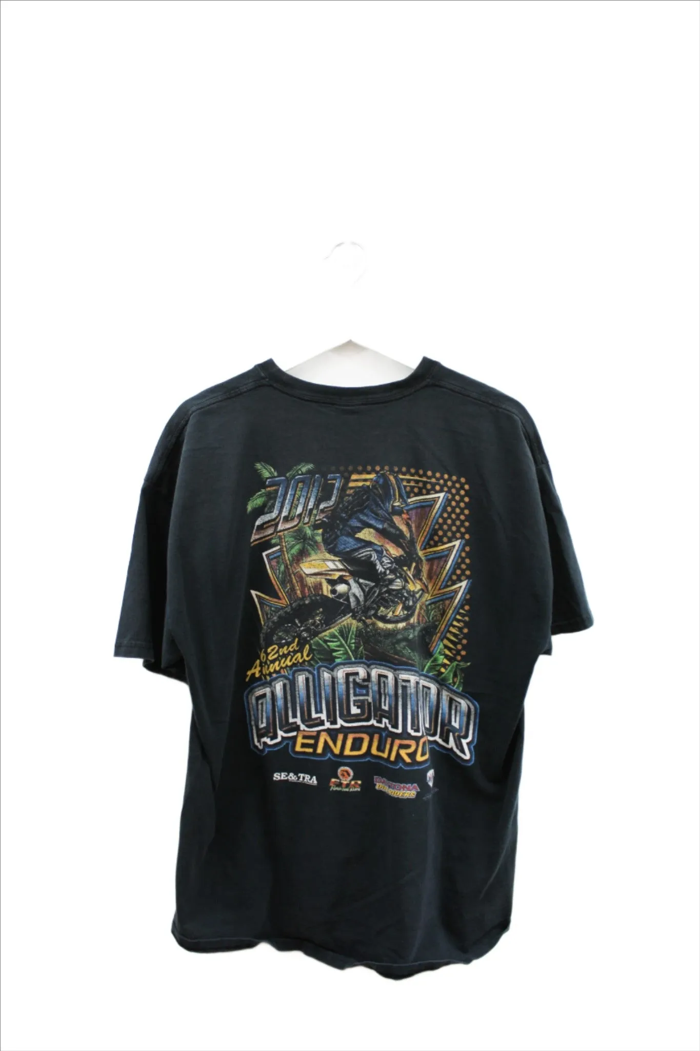 X - 2012 Alligator Enduro Motocross Graphic Tee sold by HG Vintage product image thumbnail 3
