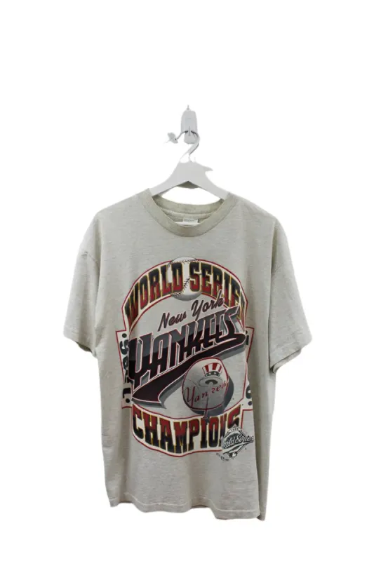 Z- Vintage 1996 Yankees World Series Champ Signal Sports MLB Single Stitch Tee sold by HG Vintage