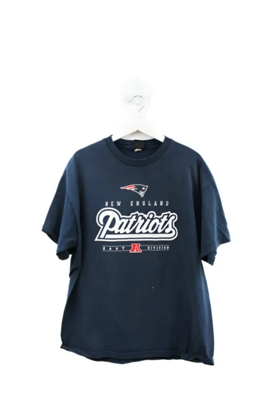 Z- Vintage Patriots Script & Logo NFL Tee sold by HG Vintage