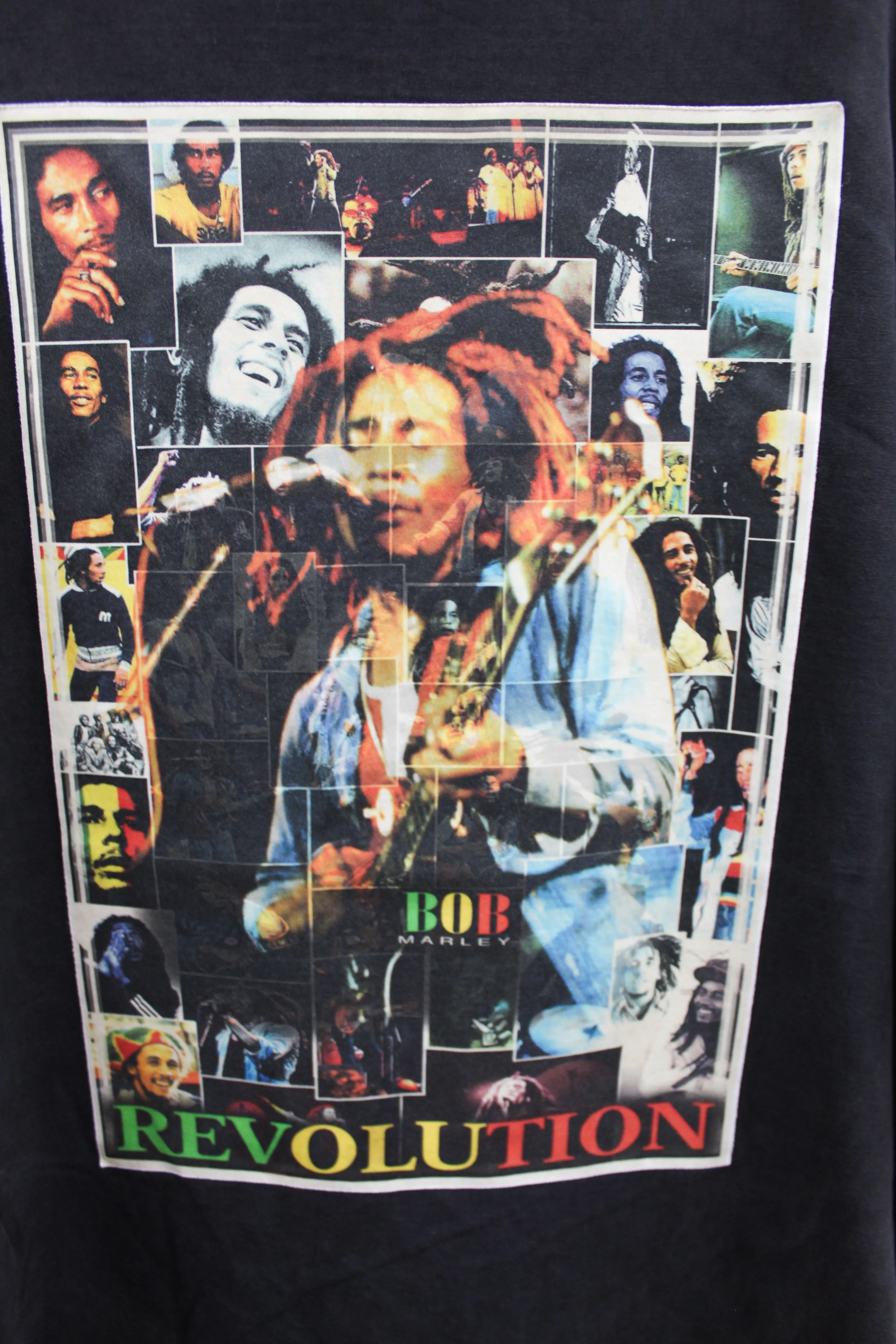 X - Vintage Bob Marley Revolution Pictures Collage Tee sold by HG Vintage product image thumbnail 2