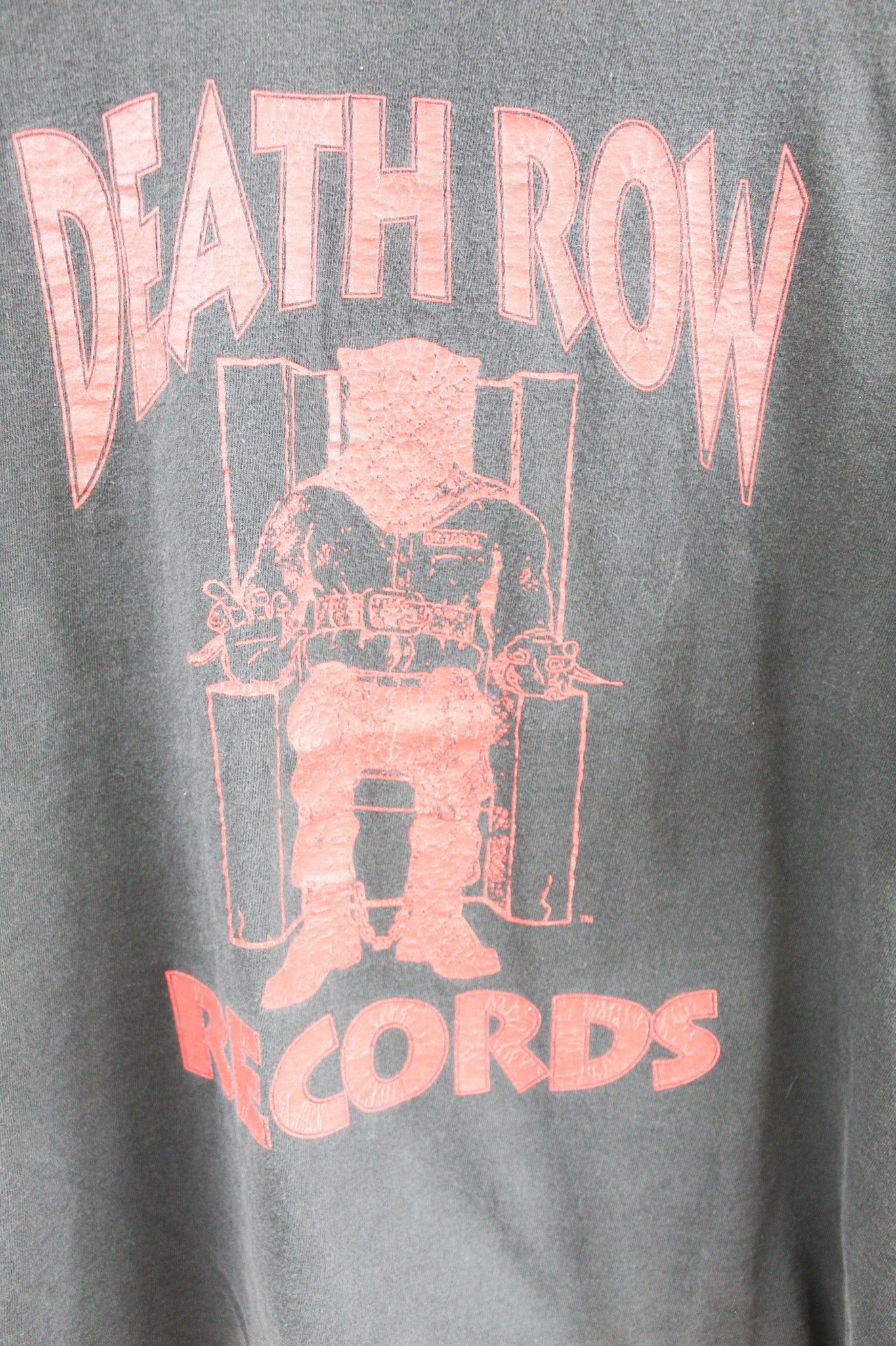 Death Row Record Red Logo Tee sold by HG Vintage product image thumbnail 2